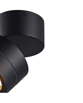 SALER * FOCO // APLIQUE IP65 1L*GX53 NEGRO